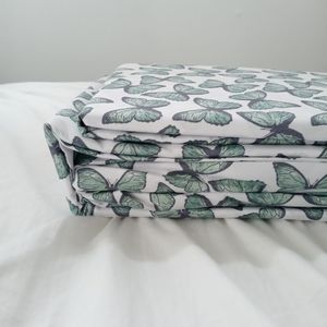 New Butterfly Sheets QUEEN